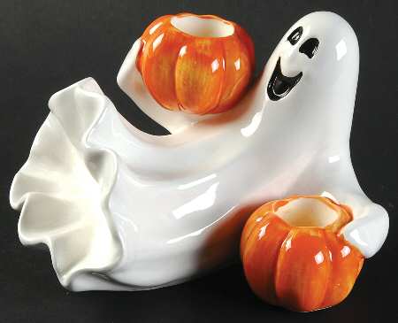 Halloween Double Light Candlestick