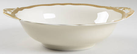 La Duchesse (Gold) 9" Round Vegetable Bowl