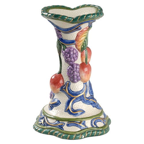 Florentine Fruit 5" Candlestick