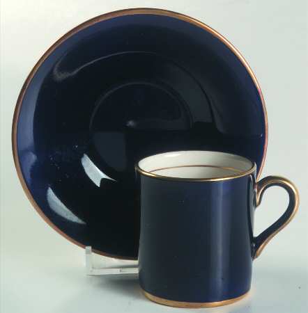 FON72 Flat Demitasse Cup & Saucer Set