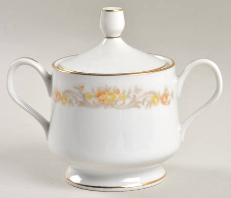 Cheltenham Sugar Bowl & Lid by Four Crown