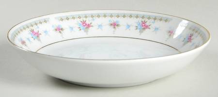 Heather (Gold Trim) Coupe Soup Bowl