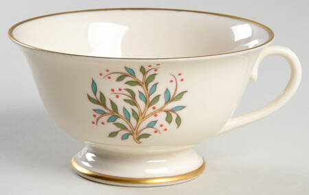 Fremont (Gold Trim) Footed Cup
