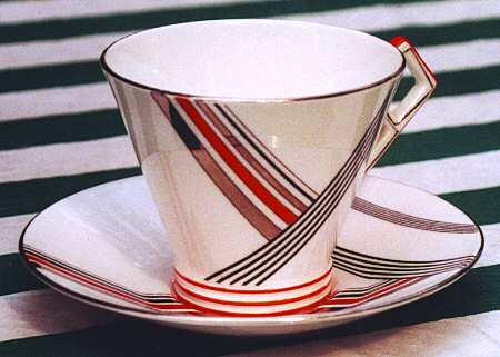 Mayfair (Lines, Gold Trim) by Foley
