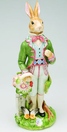 Old World Rabbits Large Rabbit Figurine