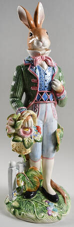 Old World Rabbits Large Rabbit Figurine