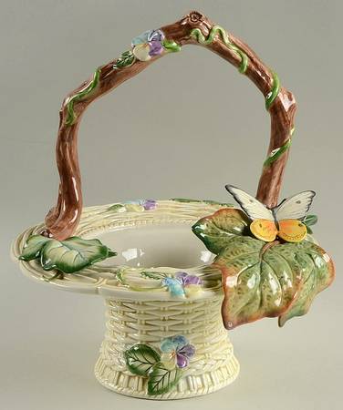 Old World Rabbits Large Basket