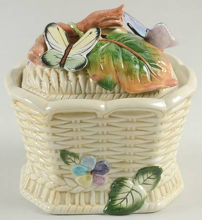 Old World Rabbits Oval Box & Lid