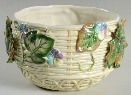 Old World Rabbits Centerpiece/Cachepot