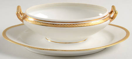 FXL1 Sauce Boat with Attached Underplate No Lid