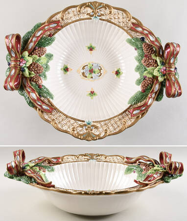 Florentine Christmas (Giftware) Centerpiece/Console Bowl