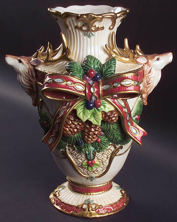 Florentine Christmas (Giftware) 11" Vase