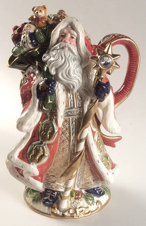 Florentine Christmas (Giftware) Figural Teapot & Lid