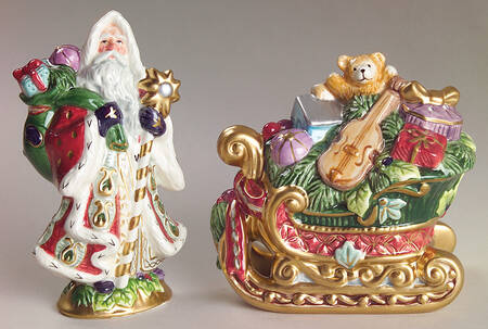 Florentine Christmas (Giftware) Salt & Pepper Set
