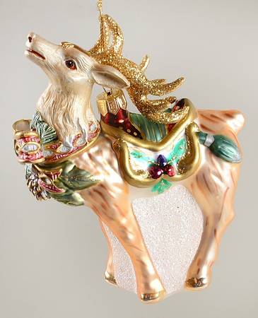 Florentine Christmas (Giftware) Deer Ornament