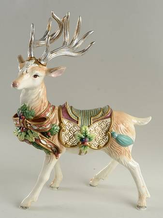 Florentine Christmas (Giftware) Deer Figurine