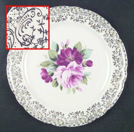 Aristocrat (Scalloped Edge, Smooth Rim) Dinner Plate