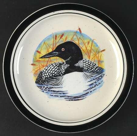 Loon Lake Salad/Dessert Plate