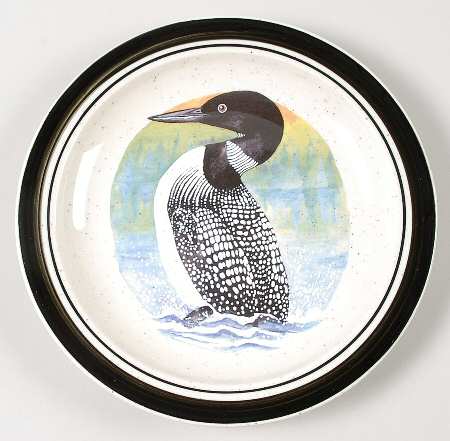 Loon Lake Salad/Dessert Plate