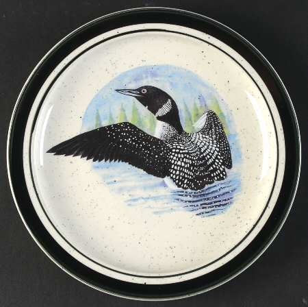 Loon Lake Salad/Dessert Plate