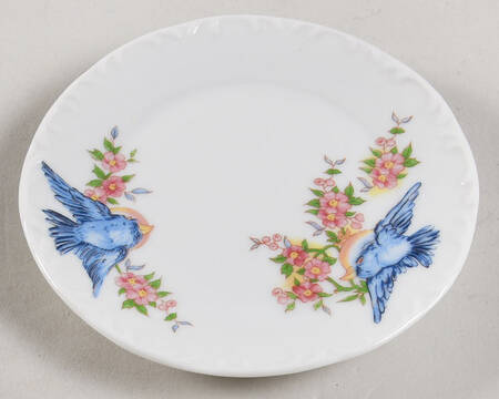 Bluebird (Matthew 6:26) Butter Pat