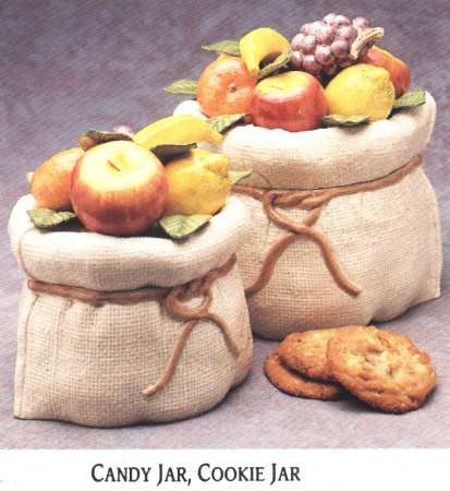 Fruit Fair Candy Jar & Lid