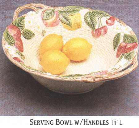 Fruit Fair 9" Round Vegetable Bowl