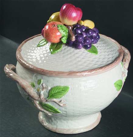 Fruit Fair Round Covered Vegetable