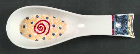 Confetti Spoon Rest/Holder (Holds 1 Spoon)