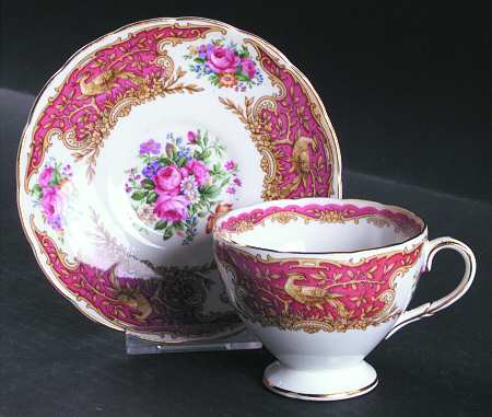 Montrose Footed Cup & Saucer Set