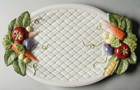 Vegetable Garden Basket by Fitz and Floyd