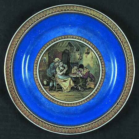 123 Salad Plate by F & R Pratt