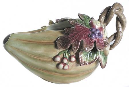 Autumn Splendor Open Sauce Boat