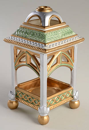 Gregorian Collection Candle Votive & Lid