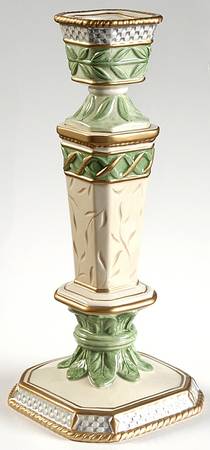 Gregorian Collection Single Light Candlestick