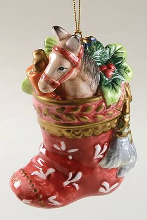 Gregorian Collection Stocking Ornament