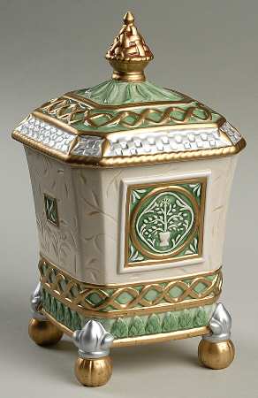 Gregorian Collection Potpourri Jar & Lid
