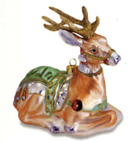 Gregorian Collection Deer Ornament
