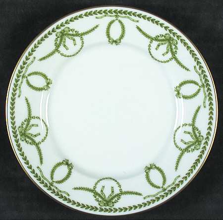 Cheverny Green Bread & Butter Plate