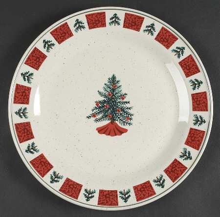 Holiday 12" Chop Plate (Round Platter)