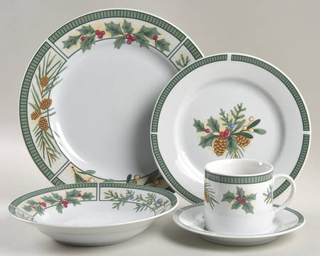 Wintergreen 5 Piece Place Setting