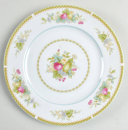 Cornucopia Salad Plate by Fine China of Japan
