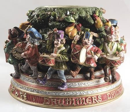 Twelve Days of Christmas Cookie Jar No Lid