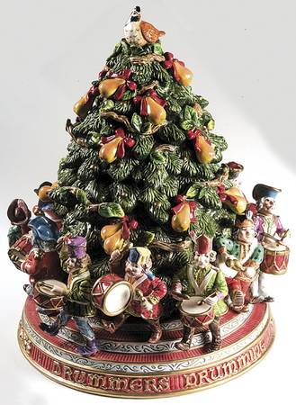Twelve Days of Christmas Cookie Jar & Lid