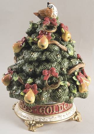 Twelve Days of Christmas 3 Part Stackable Candy Dish