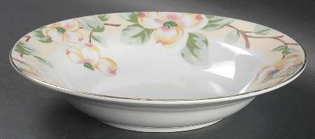 Dogwood Rim Soup Bowl