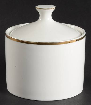 Elegance Gold Sugar Bowl & Lid
