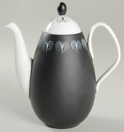 Domino Coffee Pot & Lid