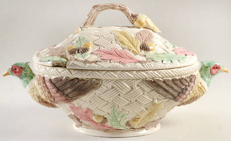 Autumn Leaves Oval Tureen & Lid and Ladle