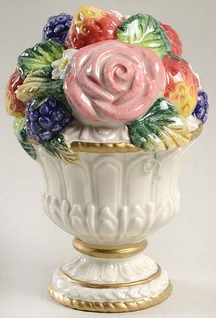 Strawberries & Roses Salt Shaker